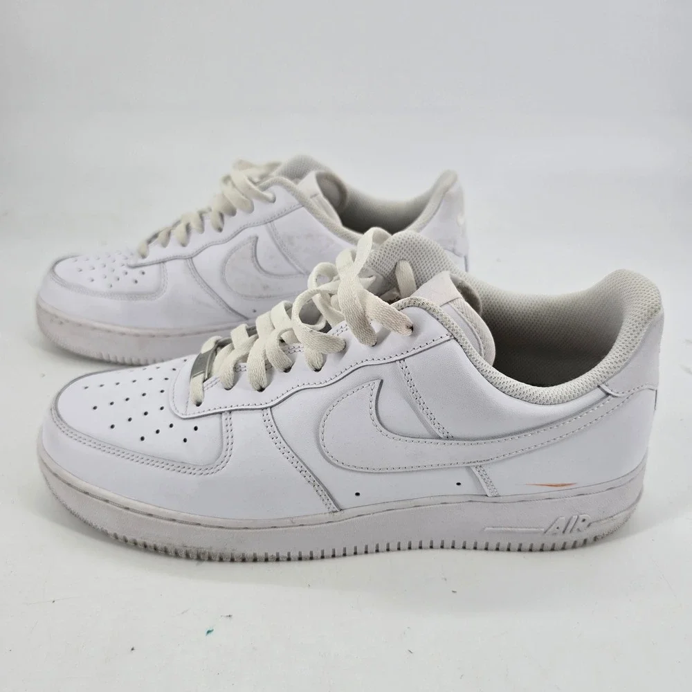 Nike Air Force 1 Mens Size 12 Sneakers White Low Top CW2288-111 Leather Shoes